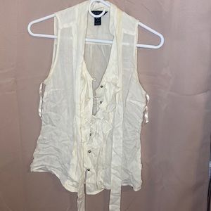 White House Black Market, Size 4, White Tank (great condition, just wrinkled).
